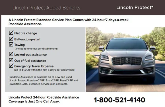 Lincoln Protect added benefits