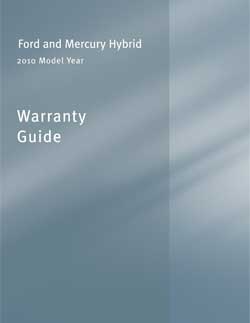 2011 Hybrid Warranty