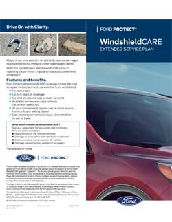 Windshield Care Coverage